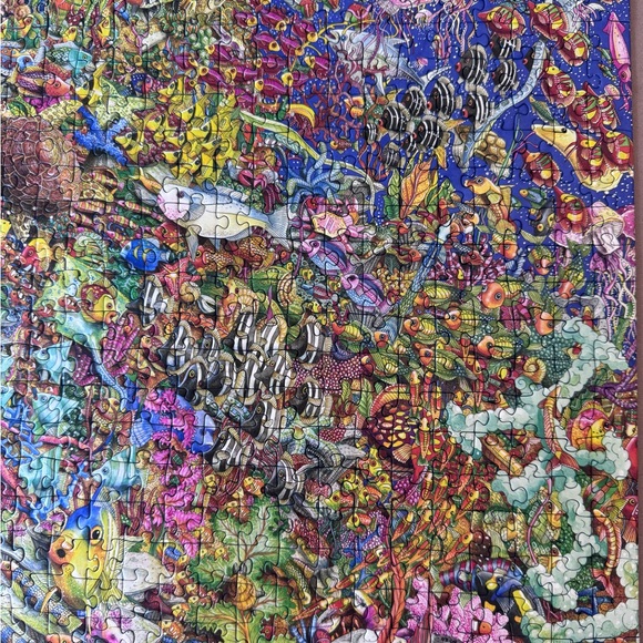 Ravensburger Adam Parsons 1500 Piece Jigsaw Puzzle Shoal Visschool - Picture 11 of 14